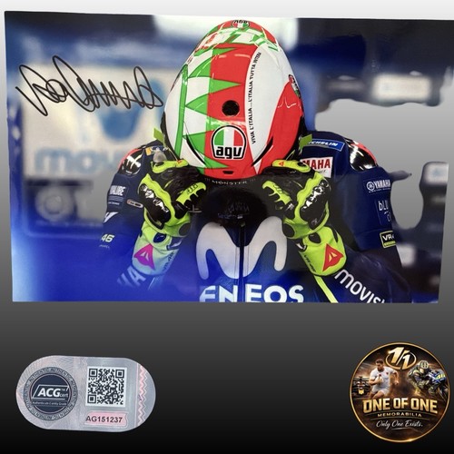 Valentino rossi signed 16x12 - valentino,