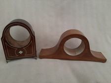X 2 ANTIQUE INLAID MAHOGANY