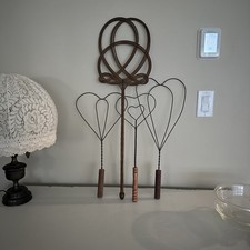 (4) Antique Early 1900s Wire