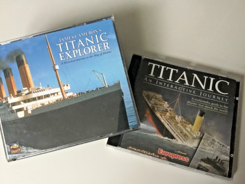 Rms titanic computer cds - rms,
