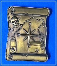 Geocoin Pirate's Treasure Map