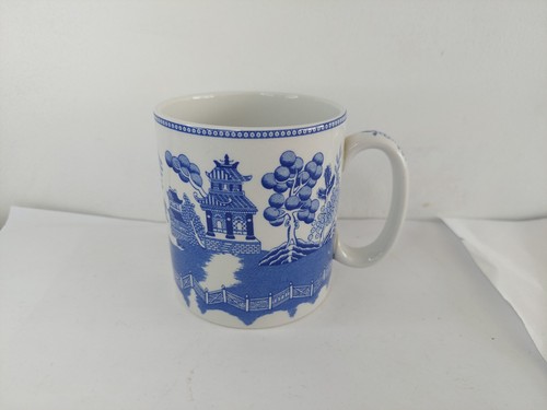 Vintage spode blue - blue, white