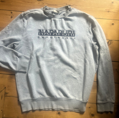 Boy grey napapijri sweater - boy's,