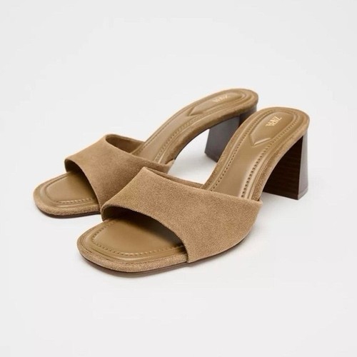 Zara tan camel color suede - camel,