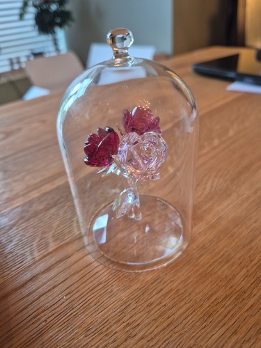 Swarovski rose bouquet boxed - swarovski,