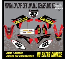 Rebound Graphics To Fit HONDA