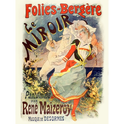 Cheret folies bergere - cheret, folies-bergere
