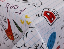 Wipe Clean Tablecloth Vinyl