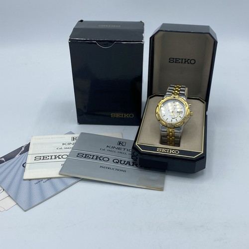 Seiko kinetic quartz - kinetic,