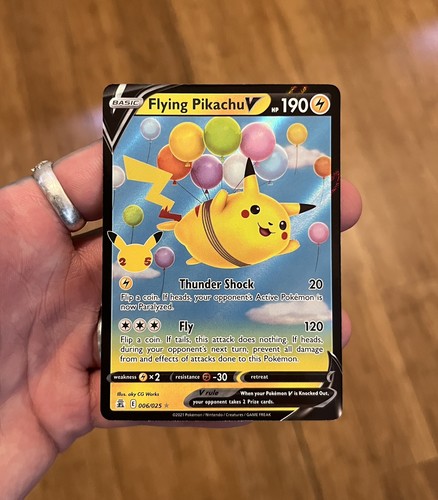 Flying pikachu 006 - v, 006/025