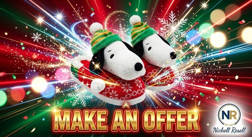 Snoopy christmas plush - christmas, sweater
