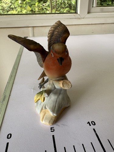 Vintage robin bird - vintage, figurine