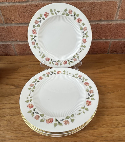 Wedgwood india rose side - india,