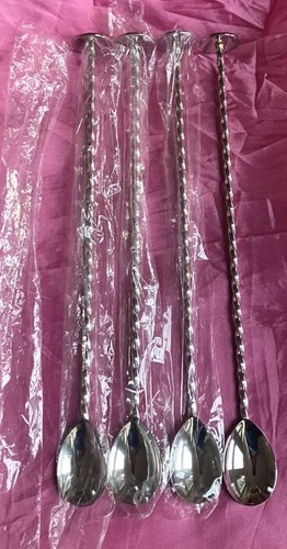 Vintage long silver plated - silver,
