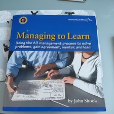 John Shook Managing to Learn