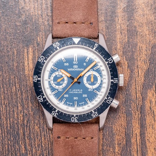 1960s wakmann chronograph big - 1960s,