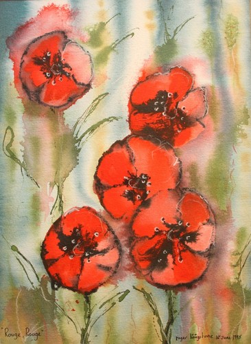 Irish art original framed - original,