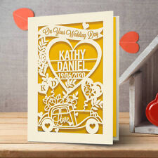Personalised Wedding Day Card