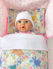 Dolls pram cot - dolls, set
