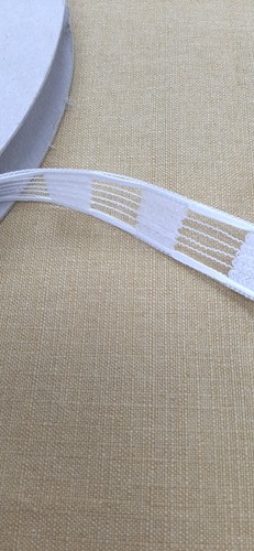 Clear pencil pleat curtain - pleat,