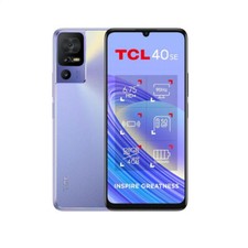 TCL 40 SE 6.75" Android Smartphone 4GB RAM SIM Free 4G 128GB Twilight Purple