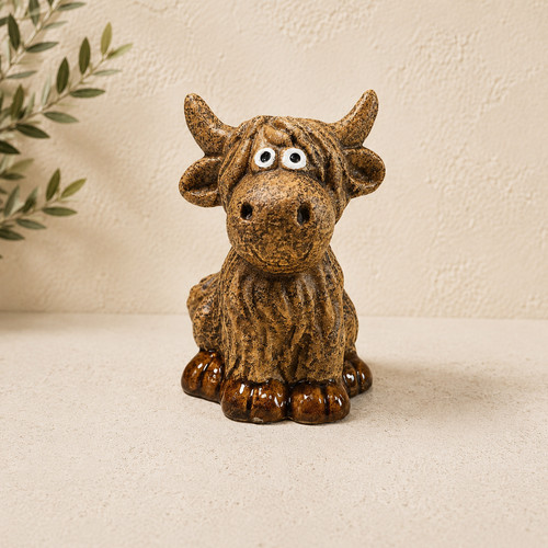 Cute highland cow ceramic - cute,
