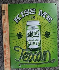 16x12 Shiner Bock BEER Metal