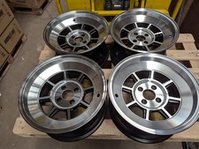 SET OF x 4 Staggered Offset Rota BM8 ALLOY WHEELS 15 x 8J ET0 + ET10 Silver MX5