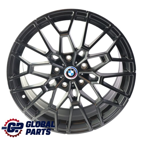 Bmw alloy wheel rim black - bmw,