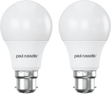 Paul Russell A60 LED Bulb 7W B22 3000K Warm White 560lm - 3 Pack CRI>80