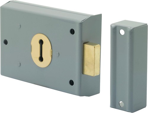 Durable grey rim deadlock - rim,