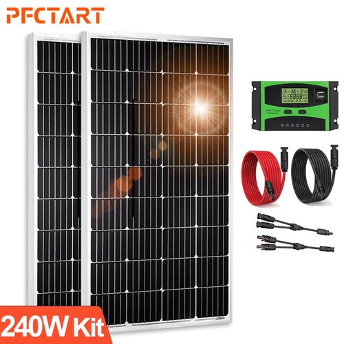 240w solar panel kit - kit, 30a
