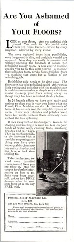 Print 1926 ponsell floor - print, ad