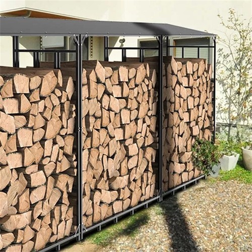Log storage shed - log,
