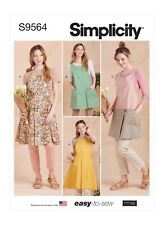 SIMPLICITY 9564 MISSES APRONS Sewing pattern in 3 Different styles Sizes XS - XL