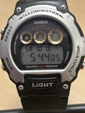Casio Men's Illuminator 3225 W-214H Digital Watch Chronograph Alarm