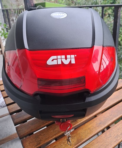 Givi top case - case, rear