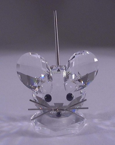 Swarovski crystal mouse - crystal,
