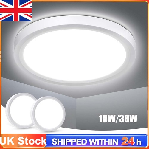 Round led ceiling - round, light
