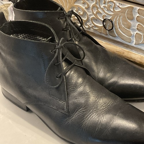 Ben sherman black leather lace - sherman,