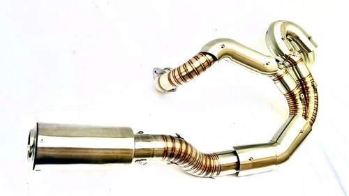 Custom into exhaust harley - 2-into-1,