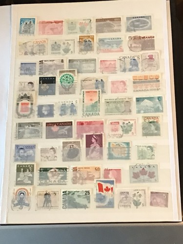 Canadian stamps x used - stamps,