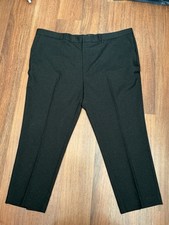 Mens FARAH Classic Charcoal Dark Grey Trousers Size 48 XS  W48 L27 BNWOT