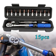 MTB Bike Bicycle Preset Torque Wrench 2Nm to 24Nm Precise Instrument Hexagon Key