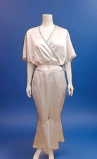 Ladies 70s 1970s Style White
