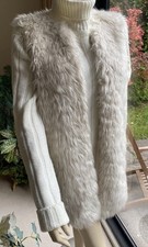 TOPSHOP Cream GILET BODYWARMER