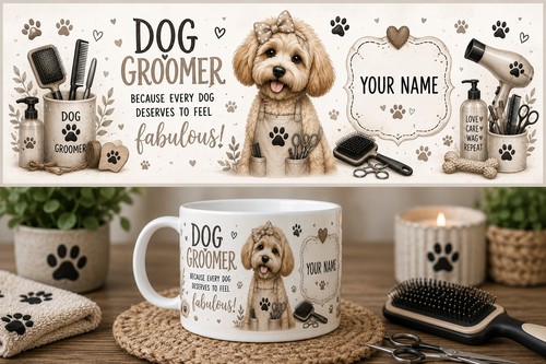 Personalised dog groomer - 🐶,