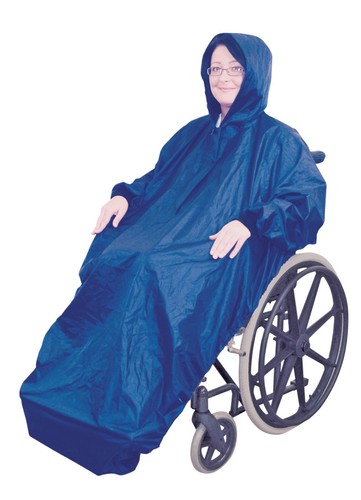 Fleece lined wheelchair mac - fleece,