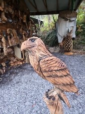 Chainsaw Carved  Eagle 