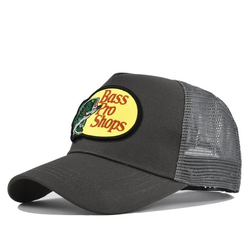 Adjustable baseball mesh cap - baseball,
